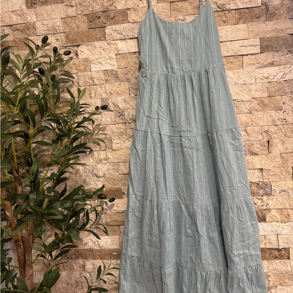 Wallflower Light Blue Maxi Dress